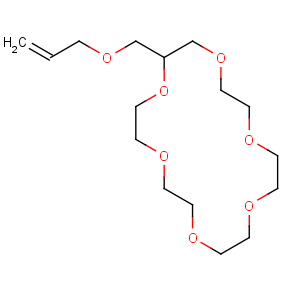 CAS No:84812-04-4 2-(prop-2-enoxymethyl)-1,4,7,10,13,16-hexaoxacyclooctadecane