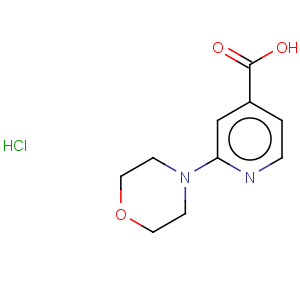 CAS No:848580-46-1 4-Pyridinecarboxylicacid, 2-(4-morpholinyl)-, hydrochloride (1:1)