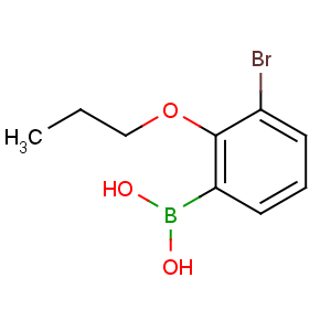 CAS No:848779-86-2 (3-bromo-2-propoxyphenyl)boronic acid