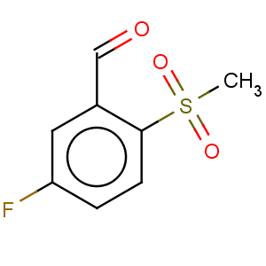 CAS No:849035-71-8 Benzaldehyde,5-fluoro-2-(methylsulfonyl)-