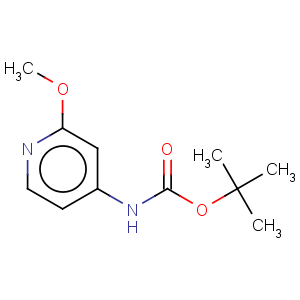 CAS No:849353-31-7 Carbamic acid,(2-methoxy-4-pyridinyl)-, 1,1-dimethylethyl ester (9CI)