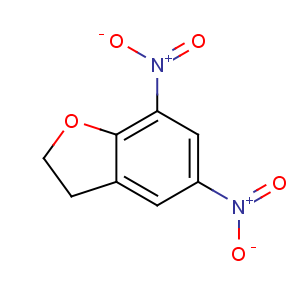 CAS No:84944-77-4 5,7-dinitro-2,3-dihydro-1-benzofuran