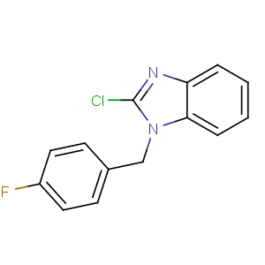 CAS No:84946-20-3 2-chloro-1-[(4-fluorophenyl)methyl]benzimidazole