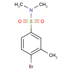 CAS No:849532-31-6 4-bromo-N,N,3-trimethylbenzenesulfonamide