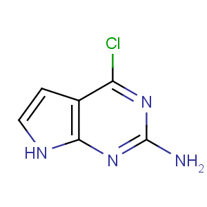 CAS No:84955-31-7 4-chloro-7H-pyrrolo[2,3-d]pyrimidin-2-amine