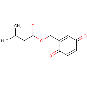 CAS No:849762-24-9 Butanoicacid, 3-methyl-, (3,6-dioxo-1,4-cyclohexadien-1-yl)methyl ester