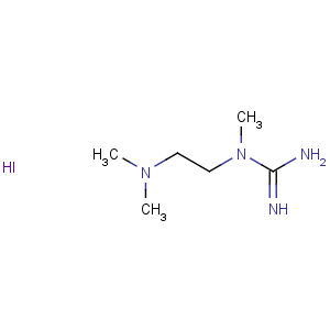 CAS No:849776-24-5 Guanidine,N-[2-(dimethylamino)ethyl]-N-methyl-, hydriodide (1:1)