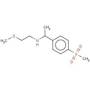 CAS No:849924-92-1 Benzenemethanamine,N-(2-methoxyethyl)-a-methyl-4-(methylsulfonyl)-