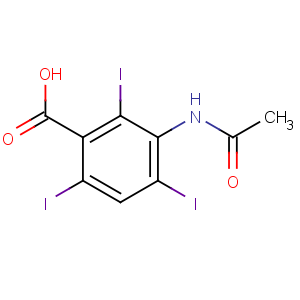 CAS No:85-36-9 3-acetamido-2,4,6-triiodobenzoic acid