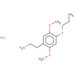 CAS No:850140-15-7 Benzeneethanamine,2,5-dimethoxy-4-(propylthio)-, hydrochloride (1:1)