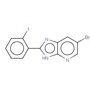 CAS No:850348-98-0 3H-Imidazo[4,5-b]pyridine,6-bromo-2-(2-iodophenyl)-