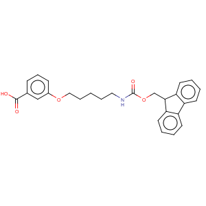 CAS No:850349-64-3 Benzoic acid,3-[[5-[[(9H-fluoren-9-ylmethoxy)carbonyl]amino]pentyl]oxy]-