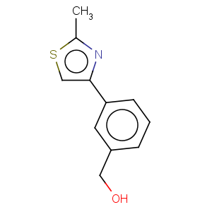 CAS No:850375-06-3 Benzenemethanol,3-(2-methyl-4-thiazolyl)-