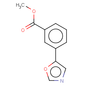 CAS No:850375-14-3 Benzoic acid,3-(5-oxazolyl)-, methyl ester