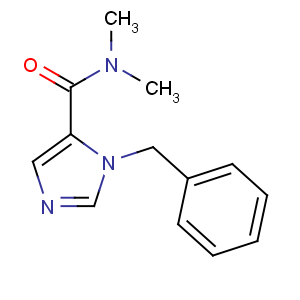 CAS No:850429-56-0 3-benzyl-N,N-dimethylimidazole-4-carboxamide
