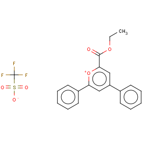 CAS No:85056-65-1 2-(ETHOXYCARBONYL)-4,6-DIPHENYLPYRANIUM TRIFLUOROMETHANESULFONATE