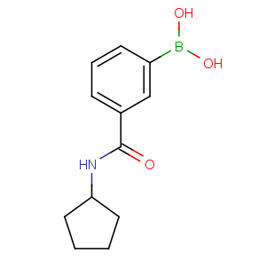 CAS No:850567-24-7 [3-(cyclopentylcarbamoyl)phenyl]boronic acid