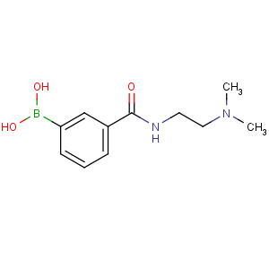CAS No:850567-31-6 [3-[2-(dimethylamino)ethylcarbamoyl]phenyl]boronic acid