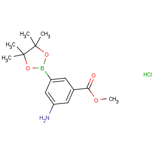 CAS No:850567-50-9 methyl<br />3-amino-5-(4,4,5,5-tetramethyl-1,3,<br />2-dioxaborolan-2-yl)benzoate