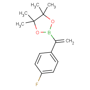 CAS No:850567-55-4 2-[1-(4-fluorophenyl)ethenyl]-4,4,5,5-tetramethyl-1,3,2-dioxaborolane