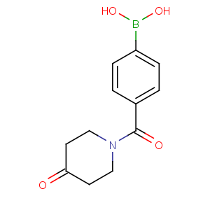 CAS No:850568-23-9 [4-(4-oxopiperidine-1-carbonyl)phenyl]boronic acid