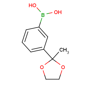 CAS No:850568-50-2 [3-(2-methyl-1,3-dioxolan-2-yl)phenyl]boronic acid