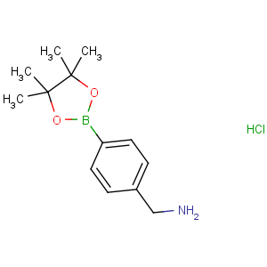 CAS No:850568-55-7 [4-(4,4,5,5-tetramethyl-1,3,<br />2-dioxaborolan-2-yl)phenyl]methanamine