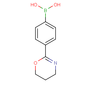 CAS No:850568-68-2 [4-(5,6-dihydro-4H-1,3-oxazin-2-yl)phenyl]boronic acid