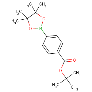 CAS No:850568-72-8 tert-butyl 4-(4,4,5,5-tetramethyl-1,3,2-dioxaborolan-2-yl)benzoate