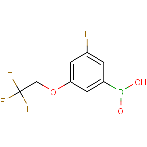 CAS No:850589-55-8 [3-fluoro-5-(2,2,2-trifluoroethoxy)phenyl]boronic acid