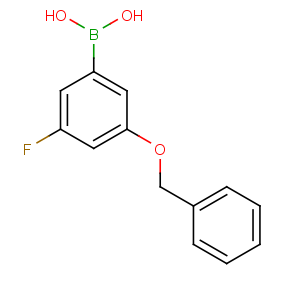 CAS No:850589-56-9 (3-fluoro-5-phenylmethoxyphenyl)boronic acid