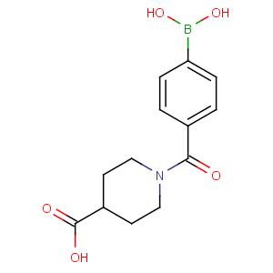 CAS No:850593-02-1 1-(4-boronobenzoyl)piperidine-4-carboxylic acid