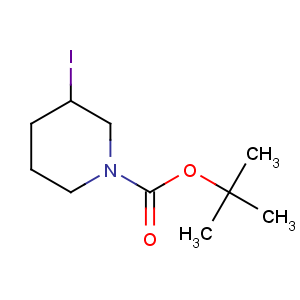 CAS No:850761-36-3 tert-butyl 3-iodopiperidine-1-carboxylate