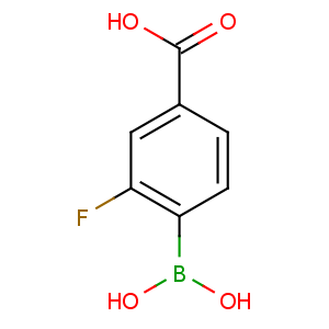 CAS No:851335-07-4 4-borono-3-fluorobenzoic acid