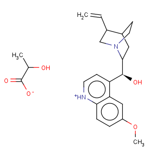 CAS No:85135-84-8 (9s)-9-hydroxy-6'-methoxycinchonanium lactate