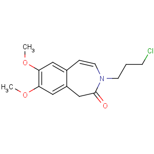 CAS No:85175-59-3 3-(3-chloropropyl)-7,8-dimethoxy-1H-3-benzazepin-2-one