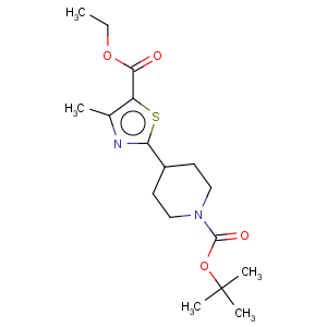 CAS No:852180-50-8 1-Piperidinecarboxylicacid, 4-[4-methyl-5-(1-oxopropyl)-2-thiazolyl]-, 1,1-dimethylethyl ester