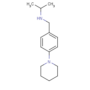 CAS No:852180-57-5 N-[(4-piperidin-1-ylphenyl)methyl]propan-2-amine