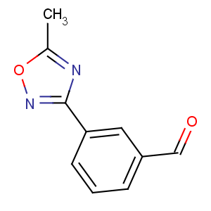 CAS No:852180-68-8 3-(5-methyl-1,2,4-oxadiazol-3-yl)benzaldehyde