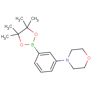 CAS No:852227-95-3 4-[3-(4,4,5,5-tetramethyl-1,3,2-dioxaborolan-2-yl)phenyl]morpholine