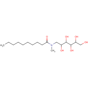 CAS No:85261-20-7 D-Glucitol,1-deoxy-1-[methyl(1-oxodecyl)amino]-