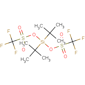 CAS No:85272-31-7 [ditert-butyl(trifluoromethylsulfonyloxy)silyl]<br />trifluoromethanesulfonate
