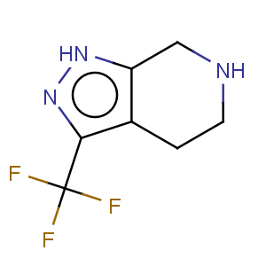 CAS No:853784-21-1 1H-Pyrazolo[3,4-c]pyridine,4,5,6,7-tetrahydro-3-(trifluoromethyl)-