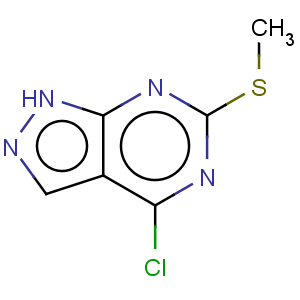 CAS No:85426-79-5 5-chloro-3-methylsulfanyl-2,4,8,9-tetrazabicyclo[4.3.0]nona-2,4,7,10-tetraene