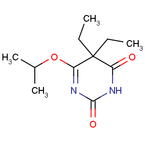 CAS No:85432-38-8 5,5-diethyl-6-propan-2-yloxypyrimidine-2,4-dione