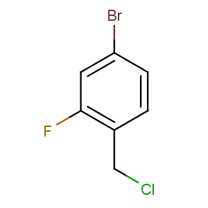 CAS No:85510-82-3 4-bromo-1-(chloromethyl)-2-fluorobenzene