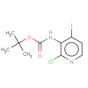 CAS No:855784-39-3 Carbamic acid,N-(2-chloro-4-iodo-3-pyridinyl)-, 1,1-dimethylethyl ester