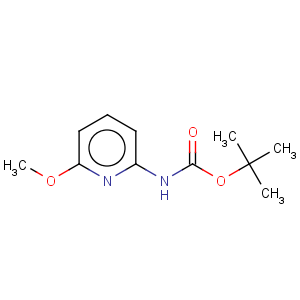 CAS No:855784-40-6 Carbamic acid,(6-methoxy-2-pyridinyl)-, 1,1-dimethylethyl ester (9CI)