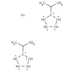 CAS No:85594-02-1 Manganocene,1,1'-bis(1-methylethyl)- (9CI)
