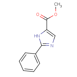 CAS No:856061-37-5 methyl 2-phenyl-1H-imidazole-5-carboxylate